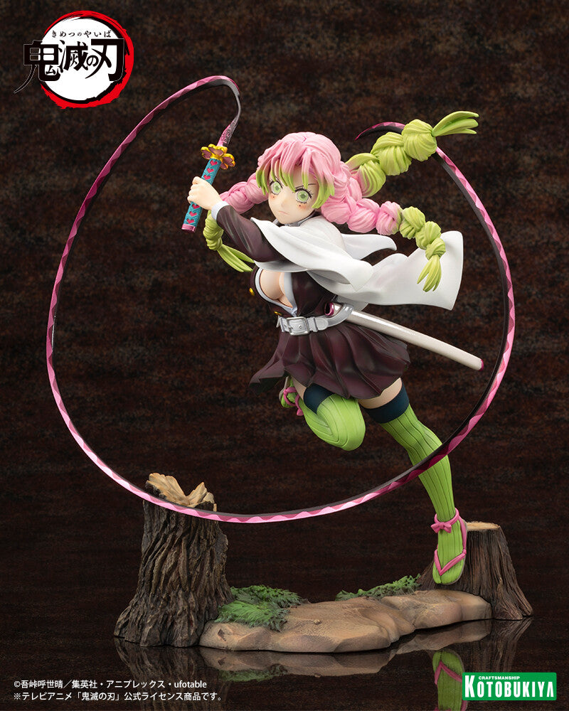 Demon Slayer - Kanroji Mitsuri - ARTFX J - 1/8 (Kotobukiya), Franchise: Demon Slayer, Brand: Kotobukiya, Release Date: 26. Feb 2024, Dimensions: H=250mm (9.75in, 1:1=2m), Scale: 1/8, Store Name: Nippon Figures
