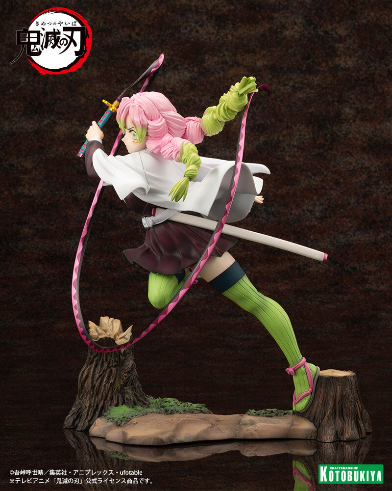 Demon Slayer - Kanroji Mitsuri - ARTFX J - 1/8 (Kotobukiya), Franchise: Demon Slayer, Brand: Kotobukiya, Release Date: 26. Feb 2024, Dimensions: H=250mm (9.75in, 1:1=2m), Scale: 1/8, Store Name: Nippon Figures
