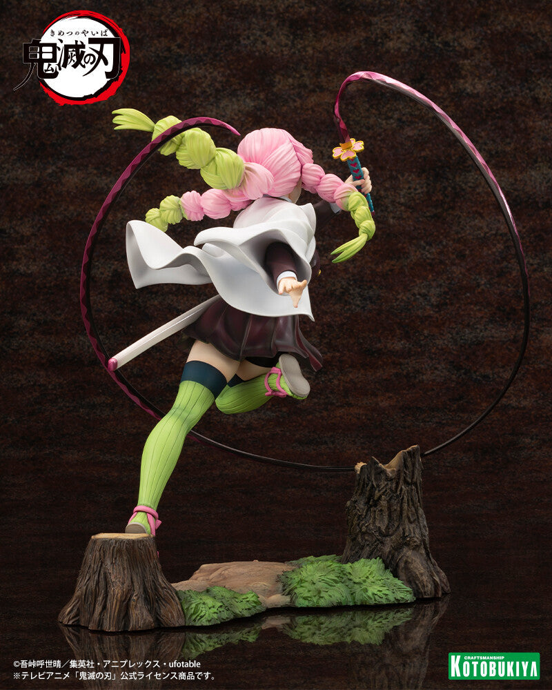 Demon Slayer - Kanroji Mitsuri - ARTFX J - 1/8 (Kotobukiya), Franchise: Demon Slayer, Brand: Kotobukiya, Release Date: 26. Feb 2024, Dimensions: H=250mm (9.75in, 1:1=2m), Scale: 1/8, Store Name: Nippon Figures