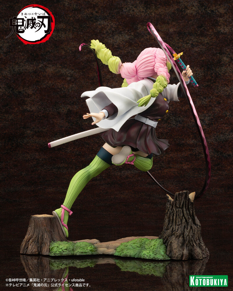 Demon Slayer - Kanroji Mitsuri - ARTFX J - 1/8 (Kotobukiya), Franchise: Demon Slayer, Brand: Kotobukiya, Release Date: 26. Feb 2024, Dimensions: H=250mm (9.75in, 1:1=2m), Scale: 1/8, Store Name: Nippon Figures