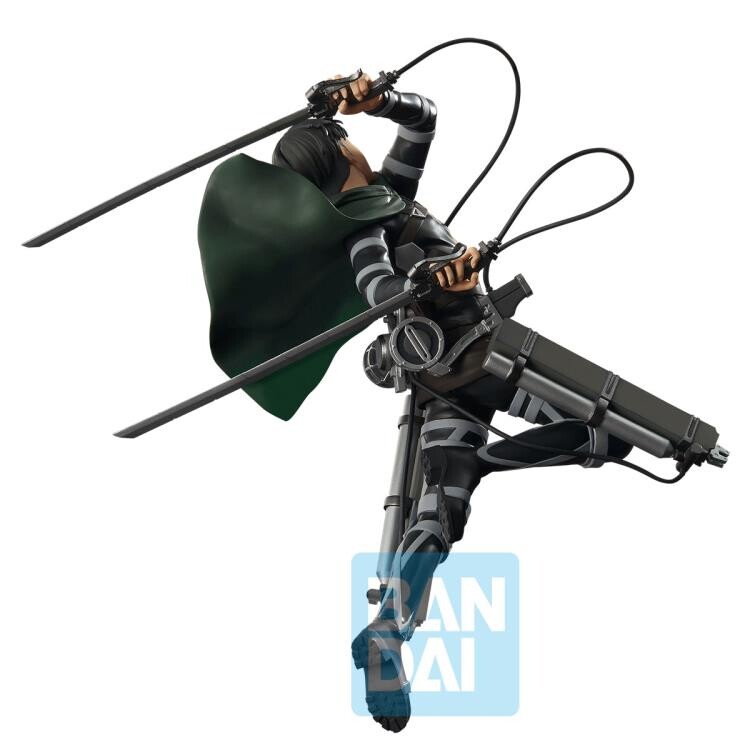 "Attack on Titan The Final Season - Levi Ackerman - Ichiban Kuji Attack on Titan ~Jiyuu o Motomete~ - C Prize (Bandai Spirits), Franchise: Attack on Titan The Final Season, Release Date: 31. Aug 2023, Dimensions: H=170mm (6.63in), Nippon Figures"