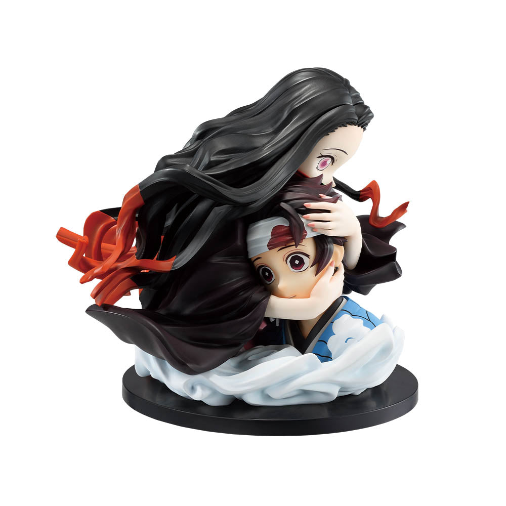 Demon Slayer - Kamado Tanjiro & Kamado Nezuko - Ichiban Kuji ArtScale Memoria - Connected Tracks - A Prize (Bandai Spirits)