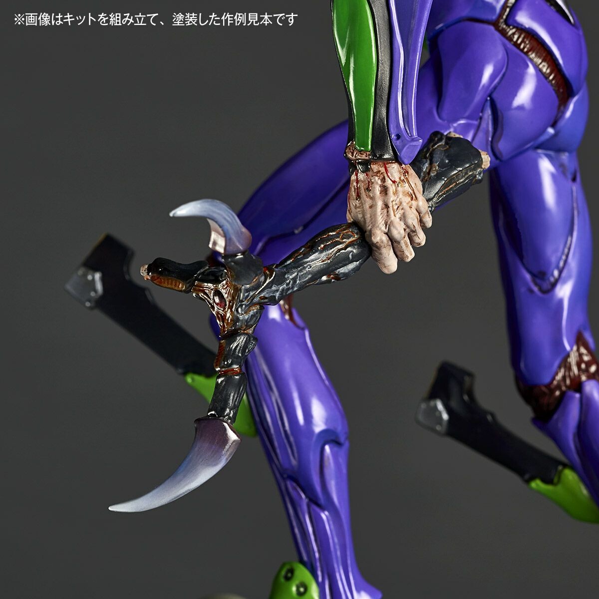 Shin Seiki Evangelion - EVA-01 - Sachiel - Artpla - Berserk (Kaiyodo), Franchise: Shin Seiki Evangelion, Type: Model Kit, Dimensions: H=230mm (8.97in), Nippon Figures