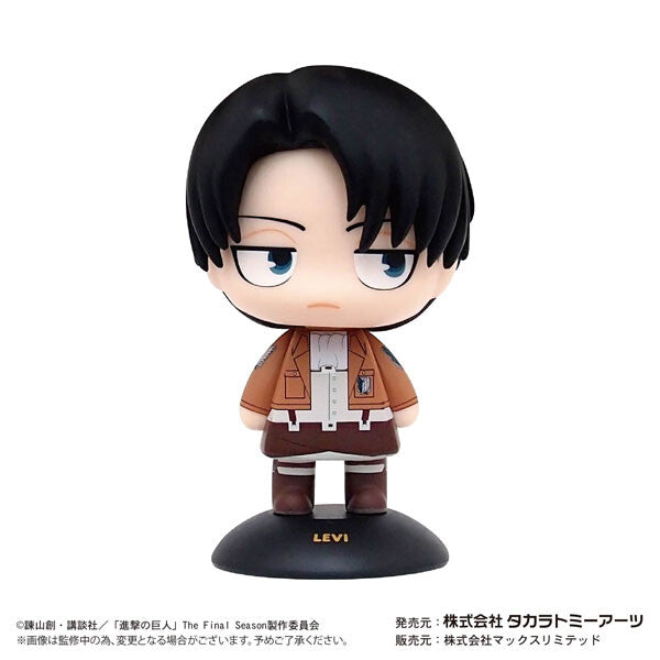 Attack on Titan - Levi Ackerman - Yura Yura Head (Takara Tomy A.R.T.S), Franchise: Attack on Titan, Brand: Takara Tomy A.R.T.S, Release Date: 31. Jan 2023, Dimensions: H=112mm (4.37in), Store Name: Nippon Figures