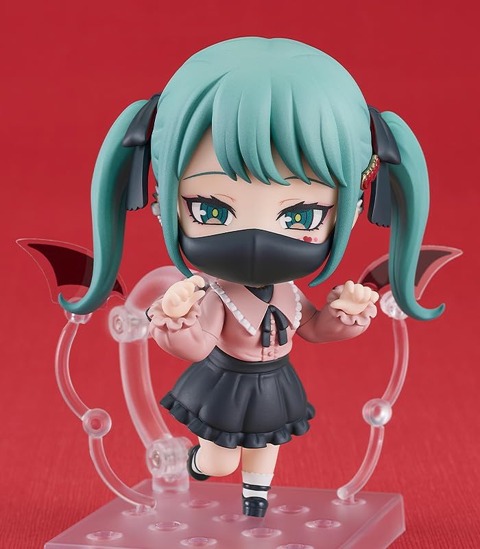 Vocaloid - Hatsune Miku - Nendoroid #2239 - The Vampire Ver. (Good Smile Company), Franchise: Vocaloid, Brand: Good Smile Company, Release Date: 13. Mar 2024, Type: Nendoroid, Dimensions: H=100mm (3.9in), Nippon Figures