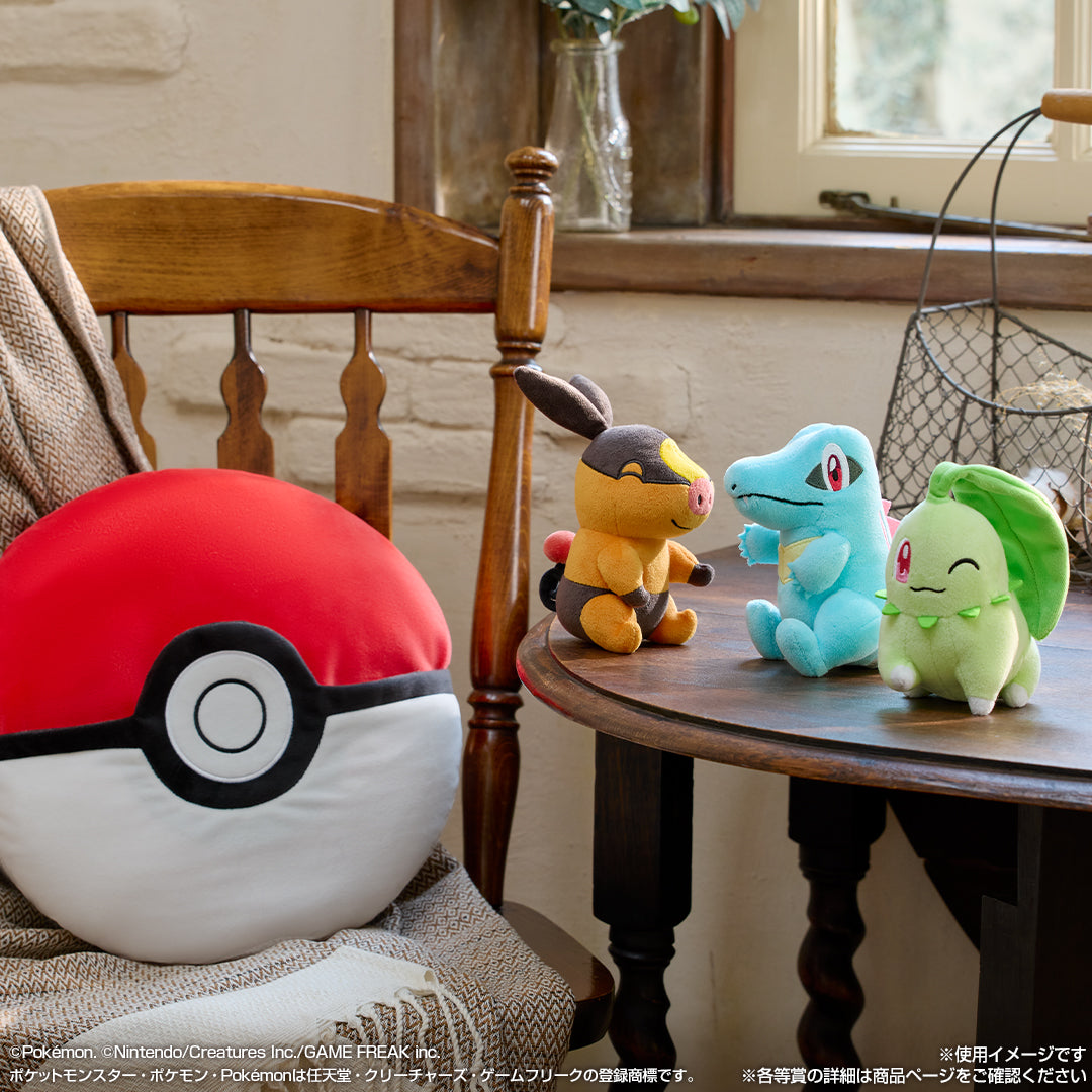 2025 Pokémon Collection Kuji ~Let's Go for a Walk!~ - Pokémon (Chikorita, Tepig & Totodile) - Ichiban Kuji - 2025 Pokémon Collection Kuji ~Let's Go for a Walk!~ - A Prize (Bandai Spirits)