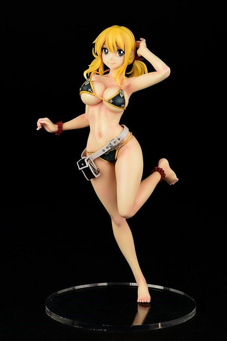 Fairy Tail - Lucy Heartfilia - 1/6 - Swimsuit Gravure_style, Limited Edition Noir (Orca Toys), Franchise: Fairy Tail, Brand: Orca Toys, Release Date: 21. Nov 2019, Type: General, Dimensions: 225 mm, Scale: 1/6, Material: ABS, PVC, Store Name: Nippon Figures