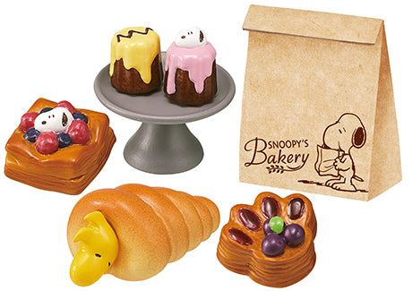 SNOOPY'S BAKERY - Blind Box - Re-ment, Release Date: 29th January 2024, Number of types: 8 types, Nippon Figures