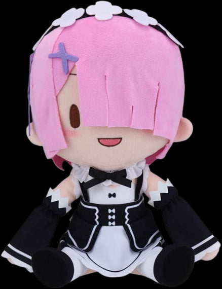 Re:Zero kara Hajimeru Isekai Seikatsu - Ram - Fuwa Puchi Plush (L) (SEGA), Franchise: Re:Zero kara Hajimeru Isekai Seikatsu, Brand: SEGA, Release Date: 30. Jun 2023, Type: Plushies, Nippon Figures