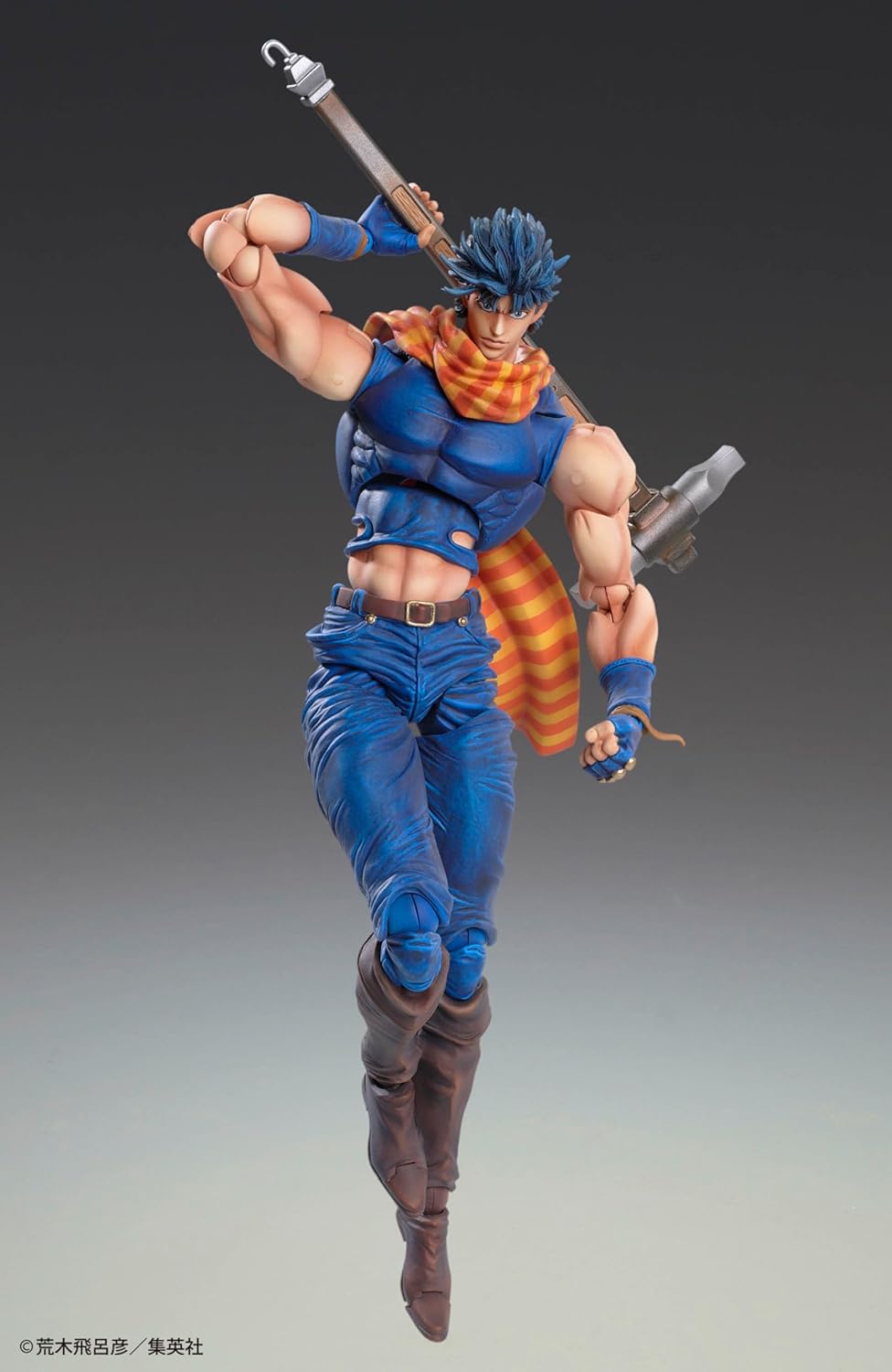 JoJo's Bizarre Adventure - Sentou Chouryuu - Joseph Joestar - Super Action Statue #30 - 2024 Re-release (Medicos Entertainment), Franchise: JoJo's Bizarre Adventure, Sentou Chouryuu, Brand: Medicos Entertainment, Release Date: 30. Sep 2024, Type: Action, Dimensions: H=170mm (6.63in), Store Name: Nippon Figures
