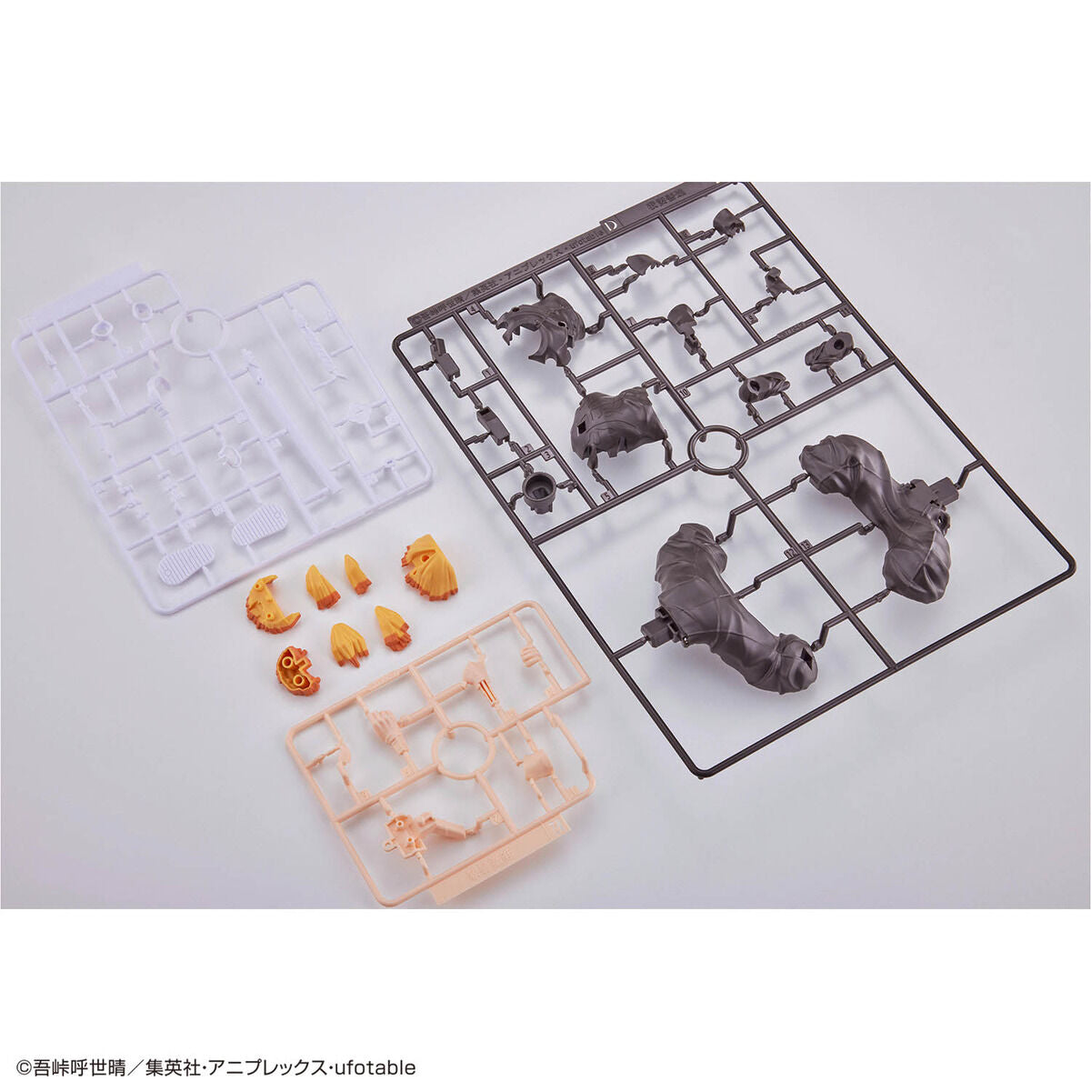 Demon Slayer - Agatsuma Zenitsu - Kimetsu no Yaiba Model Kit (Bandai), Easy assembly with no glue required, pre-painted parts for colorful finish, tampography printing for detailing, from Nippon Figures