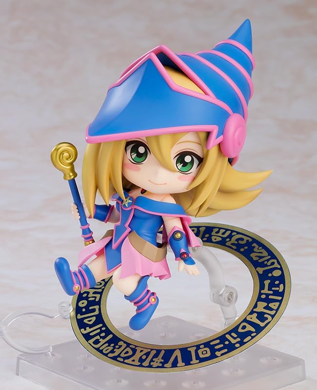 Yu-Gi-Oh! Duel Monsters - Black Magician Girl - Kuriboh - Nendoroid #1596 - 2024 Re-release (Good Smile Company), Franchise: Yu-Gi-Oh! Duel Monsters, Release Date: 30. Jun 2024, Dimensions: H=115mm (4.49in), Nippon Figures