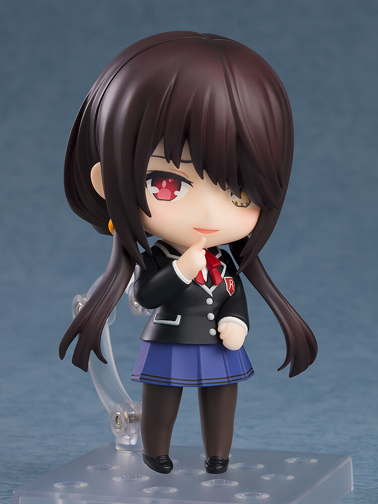 Date A Live V - Tokisaki Kurumi - Nendoroid #2455 - School Uniform Ver. (Good Smile Company), Franchise: Date A Live V, Brand: Good Smile Company, Release Date: 30. Sep 2024, Type: Nendoroid, Dimensions: H=100mm (3.9in), Store Name: Nippon Figures