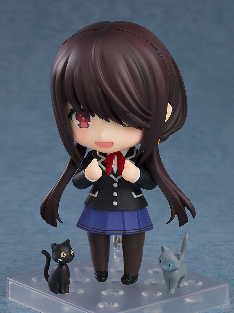 Date A Live V - Tokisaki Kurumi - Nendoroid #2455 - School Uniform Ver. (Good Smile Company), Franchise: Date A Live V, Brand: Good Smile Company, Release Date: 30. Sep 2024, Type: Nendoroid, Dimensions: H=100mm (3.9in), Store Name: Nippon Figures