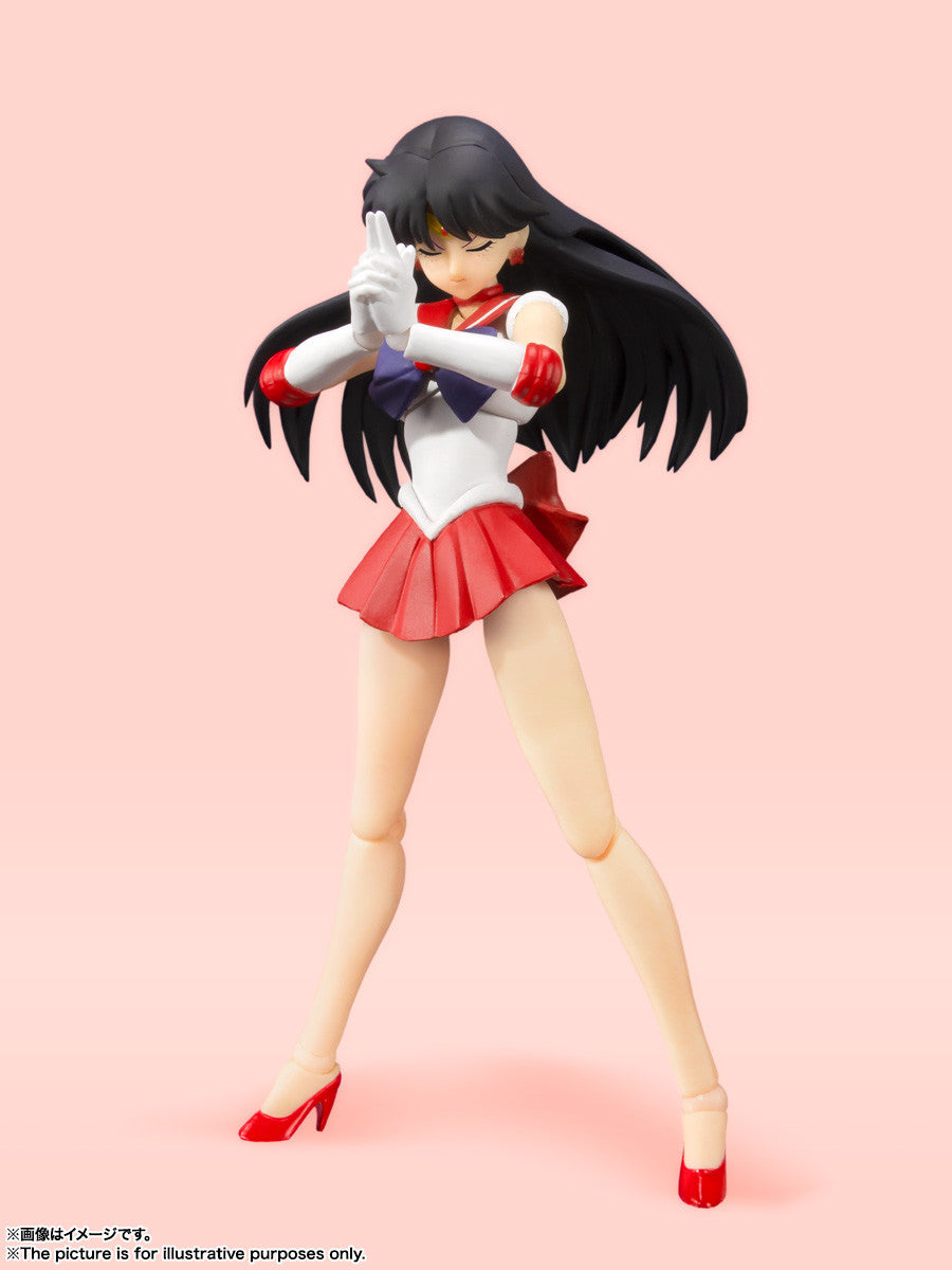 Bishoujo Senshi Sailor Moon - Sailor Mars - S.H.Figuarts - Animation Color Edition - 2023 Re-release (Bandai Spirits), Franchise: Bishoujo Senshi Sailor Moon, Brand: Bandai Spirits, Release Date: 30. Nov 2023, Type: Action, Dimensions: H=140mm (5.46in), Store Name: Nippon Figures