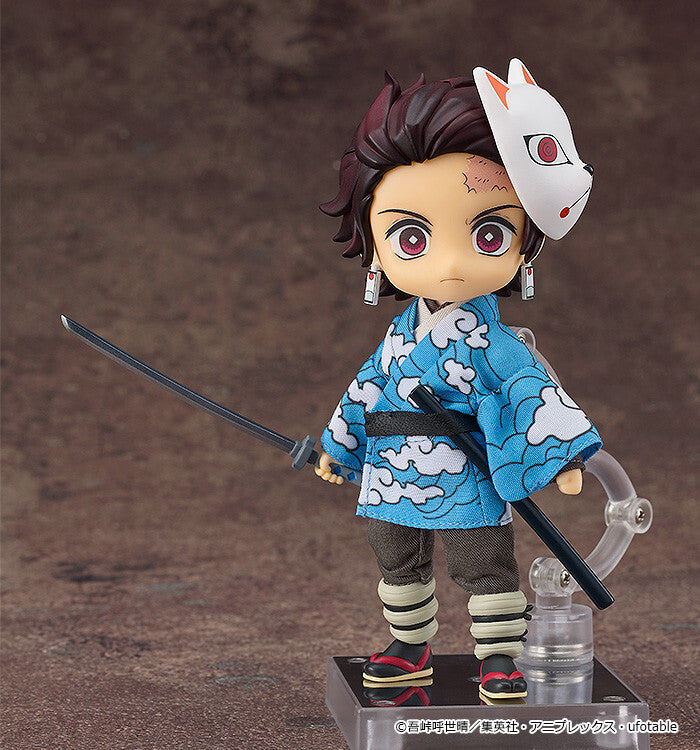 Demon Slayer - Kamado Tanjiro - Nendoroid Doll - Final Selection Ver. (Good Smile Company), Franchise: Demon Slayer, Brand: Good Smile Company, Release Date: 30. Apr 2024, Type: Nendoroid, Dimensions: H=140mm (5.46in), Store Name: Nippon Figures