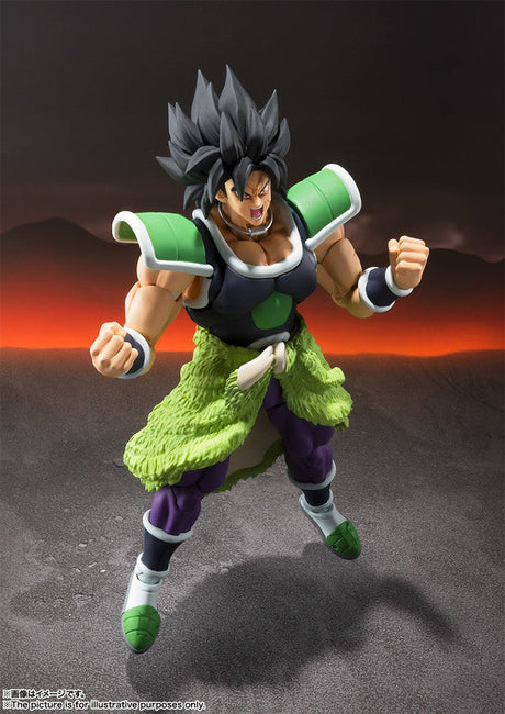 Dragon Ball Super Broly - Broly - Broly SSJ - S.H.Figuarts - Super (Bandai Spirits), Franchise: Dragon Ball Super Broly, Brand: Bandai Spirits, Release Date: 14. Sep 2019, Dimensions: 190 mm, Scale: H=190mm (7.41in), Material: ABSPVC, Nippon Figures
