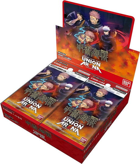 Jujutsu Kaisen - Union Arena - Booster Box, Franchise: Jujutsu Kaisen, Brand: Union Arena, Release Date: 24 March 2023, Type: Trading Cards, Packs per box: 20 packs, Nippon Figures