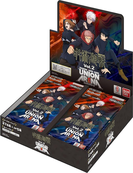 Jujutsu Kaisen Vol.2 - Union Arena - Booster Box, Franchise: Jujutsu Kaisen Vol.2, Brand: Union Arena, Release Date: 22 March 2024, Type: Trading Cards, Nippon Figures