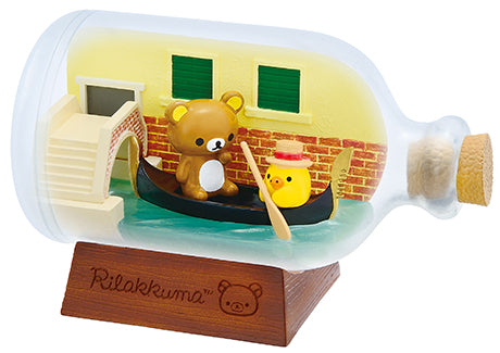 Rilakkuma - Terrarium of Rilakkuma - Re-ment - Blind Box, San-X franchise, Re-ment brand, Released on 10th December 2018, Blind Boxes type, Box Dimensions: 115mm (Height) x 70mm (Width) x 70mm (Depth), Material: PVC, ABS, 6 types available, Nippon Figures