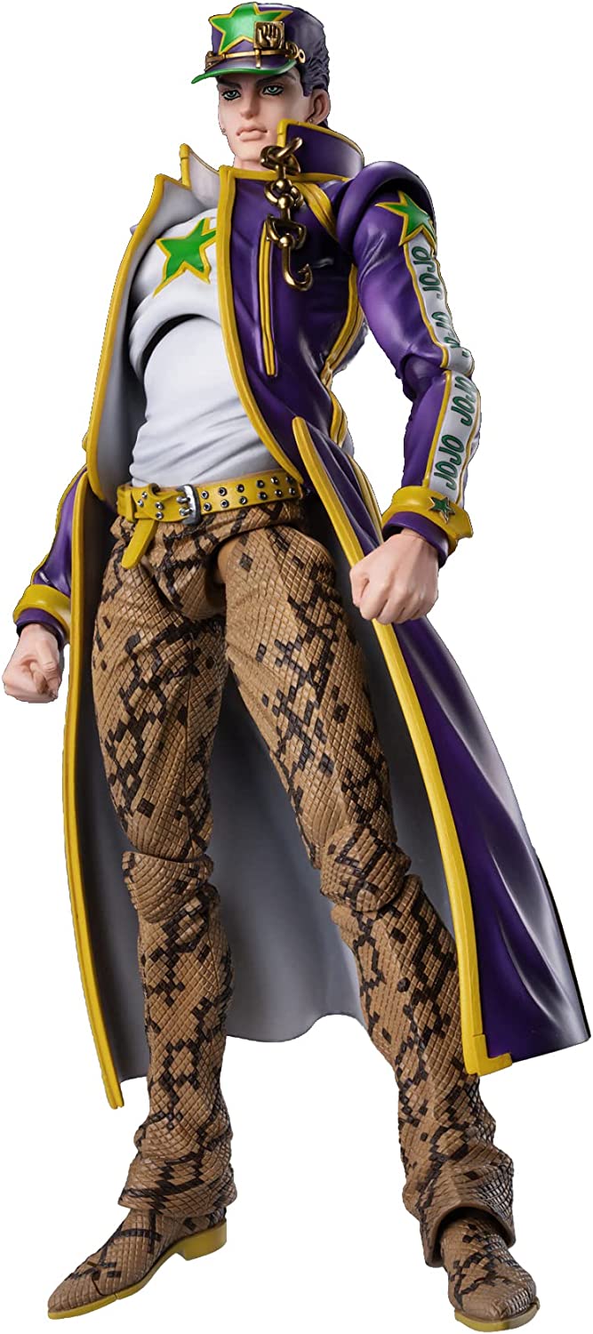 JoJo's Bizarre Adventure - Stone Ocean - Kujo Jotaro - Super Action Statue (Medicos Entertainment), Release Date: 16. Oct 2023, Dimensions: H=170mm (6.63in), Nippon Figures