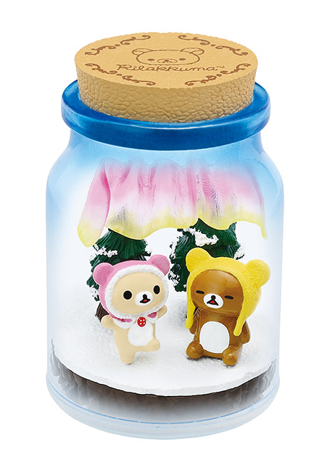 Rilakkuma - Terrarium of Rilakkuma - Re-ment - Blind Box, San-X franchise, Re-ment brand, Released on 10th December 2018, Blind Boxes type, Box Dimensions: 115mm (Height) x 70mm (Width) x 70mm (Depth), Material: PVC, ABS, 6 types available, Nippon Figures
