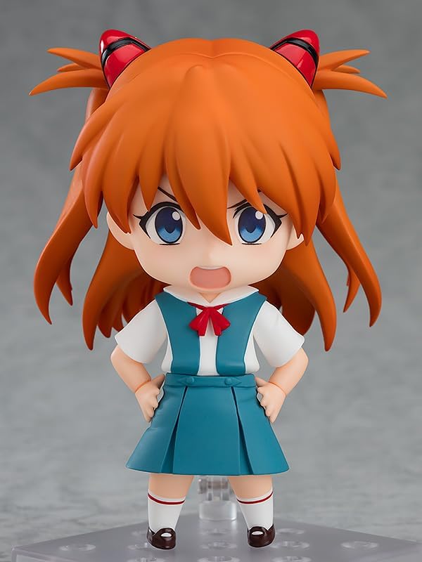 Evangelion Shin Gekijouban - Soryu Asuka Langley - Nendoroid #1202 - 2024 Re-release (Good Smile Company), Franchise: Evangelion Shin Gekijouban, Release Date: 31. May 2024, Dimensions: H=100mm (3.9in), Store Name: Nippon Figures
