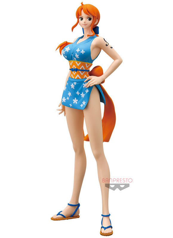 One Piece - Nami - Glitter & Glamours - Wanokuni Style Regular and Rare Color - Set of 2 Figures (Bandai Spirits), Franchise: One Piece, Release Date: 26. Feb 2020, Type: Prize, Nippon Figures