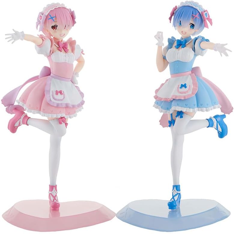 Banpresto Ram Figure - Re:Zero - Starting Life In Another World - Premio Figura Con Base Inclusa