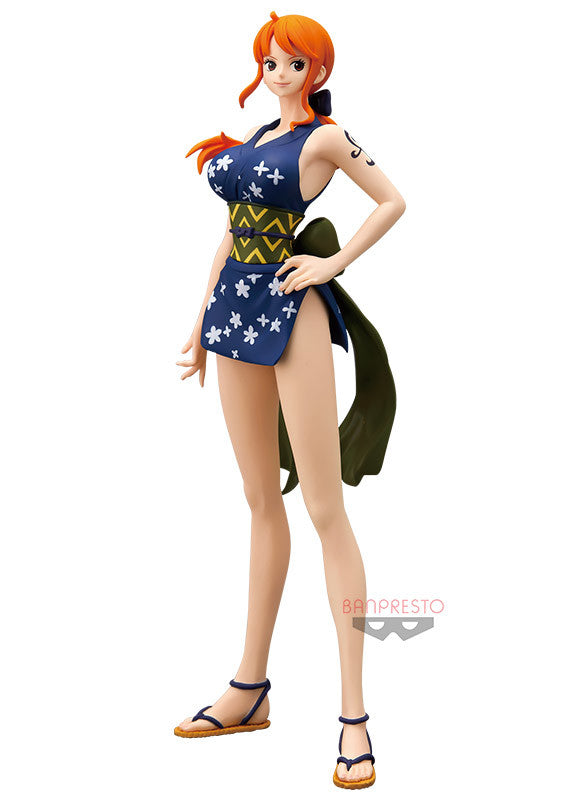 One Piece - Nami - Glitter & Glamours - Wanokuni Style Regular and Rare Color - Set of 2 Figures (Bandai Spirits), Franchise: One Piece, Release Date: 26. Feb 2020, Type: Prize, Nippon Figures