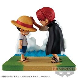 One Piece - Akagami no Shanks - Monkey D. Luffy - One Piece World Collectable Figure Log Stories - World Collectable Figure (Bandai Spirits), Franchise: One Piece, Brand: Bandai Spirits, Release Date: 26. Jul 2023, Type: Prize, Dimensions: H=70mm (2.73in), Store Name: Nippon Figures