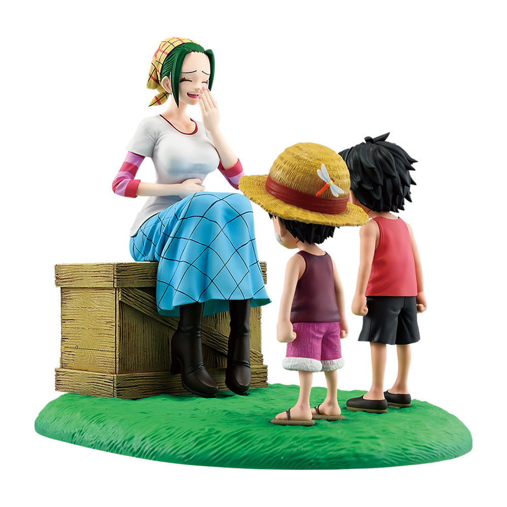 One Piece - Luffy, Ace, & Makino - Ichiban Kuji Revible Moment - ROAD TO DAWN - Last One Prize (Bandai Spirits)