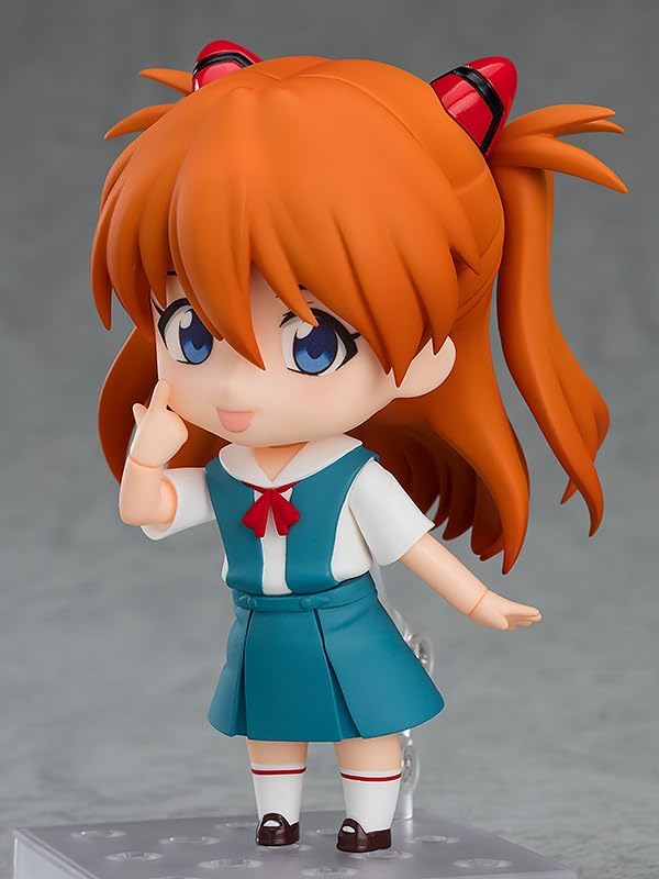 Evangelion Shin Gekijouban - Soryu Asuka Langley - Nendoroid #1202 - 2024 Re-release (Good Smile Company), Franchise: Evangelion Shin Gekijouban, Release Date: 31. May 2024, Dimensions: H=100mm (3.9in), Store Name: Nippon Figures