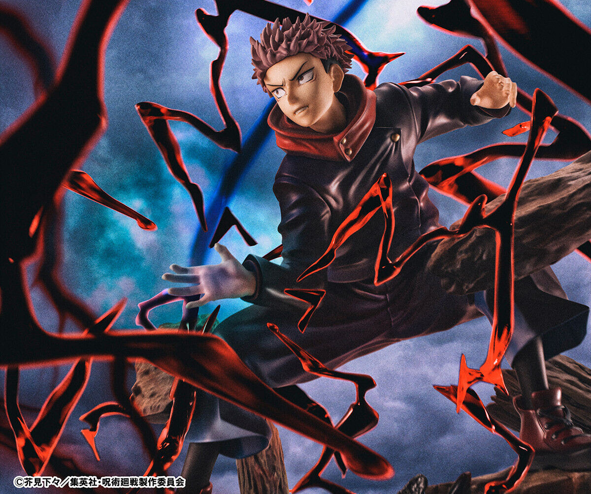 Jujutsu Kaisen - Itadori Yuji - DX Figure - Vs ver. (MegaHouse), Franchise: Jujutsu Kaisen, Release Date: 31. Jul 2023, Dimensions: W=185mm (7.22in) L=180mm (7.02in) H=230mm (8.97in), Nippon Figures