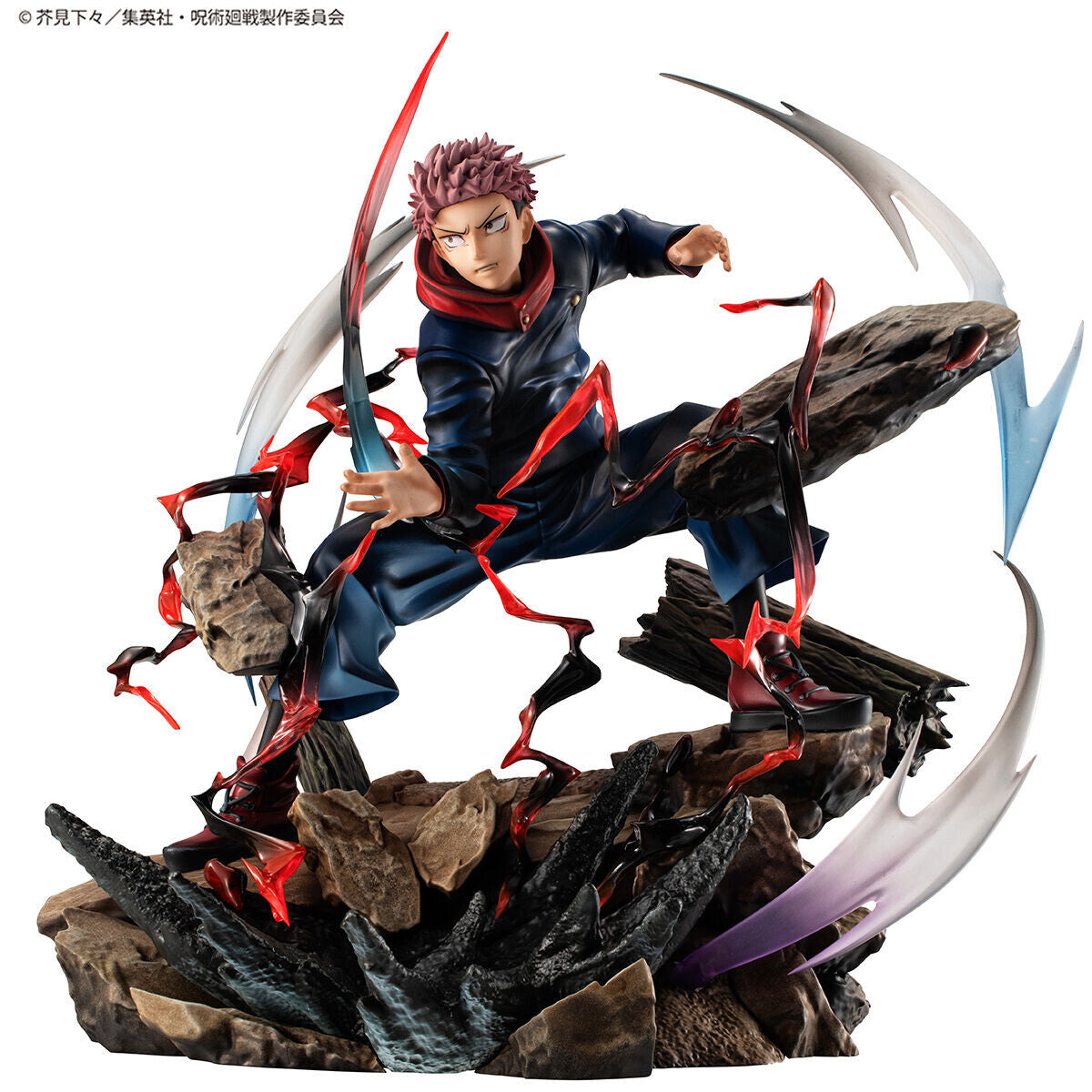 Jujutsu Kaisen - Itadori Yuji - DX Figure - Vs ver. (MegaHouse), Franchise: Jujutsu Kaisen, Release Date: 31. Jul 2023, Dimensions: W=185mm (7.22in) L=180mm (7.02in) H=230mm (8.97in), Nippon Figures