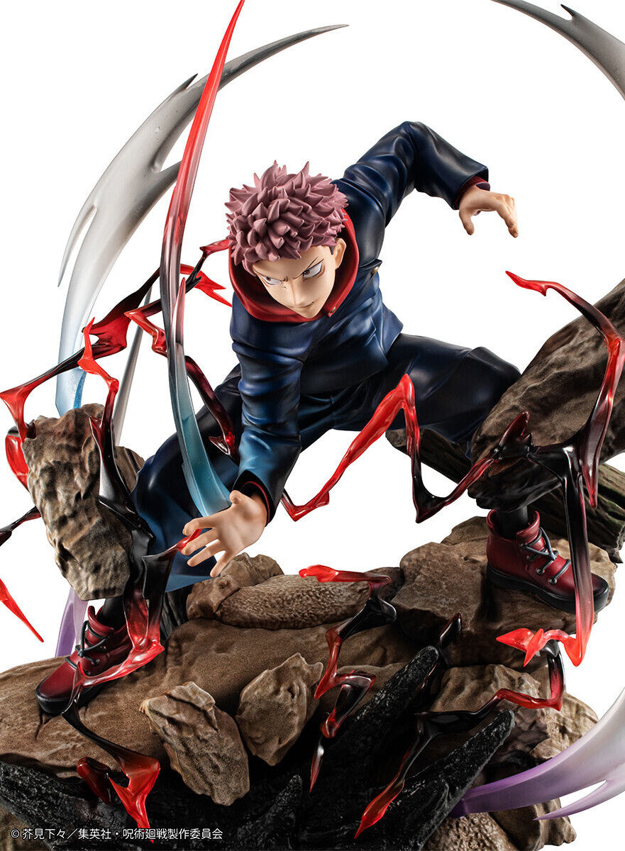 Jujutsu Kaisen - Itadori Yuji - DX Figure - Vs ver. (MegaHouse), Franchise: Jujutsu Kaisen, Release Date: 31. Jul 2023, Dimensions: W=185mm (7.22in) L=180mm (7.02in) H=230mm (8.97in), Nippon Figures