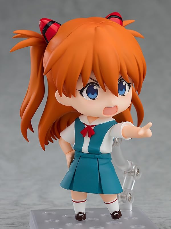 Evangelion Shin Gekijouban - Soryu Asuka Langley - Nendoroid #1202 - 2024 Re-release (Good Smile Company), Franchise: Evangelion Shin Gekijouban, Release Date: 31. May 2024, Dimensions: H=100mm (3.9in), Store Name: Nippon Figures