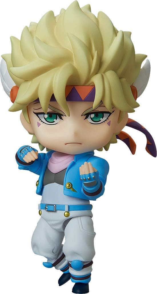 JoJo's Bizarre Adventure - Sentou Chouryuu - Caesar Anthonio Zeppeli - Nendoroid #1516 - 2024 Re-release (Good Smile Company, Medicos Entertainment), Franchise: JoJo's Bizarre Adventure, Release Date: 30. Jun 2024, Dimensions: H=100mm (3.9in), Nippon Figures
