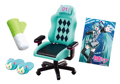 Hatsune Miku - Miku Miku♪Room - Re-ment - Blind Box, Franchise: Hatsune Miku, Brand: Re-ment, Release Date: 15th August 2022, Type: Blind Boxes, Box Dimensions: 11.5 (height) x 7 (width) x 6 (depth) cm, Material: PVC, ABS, Number of types: 8 types, Store Name: Nippon Figures