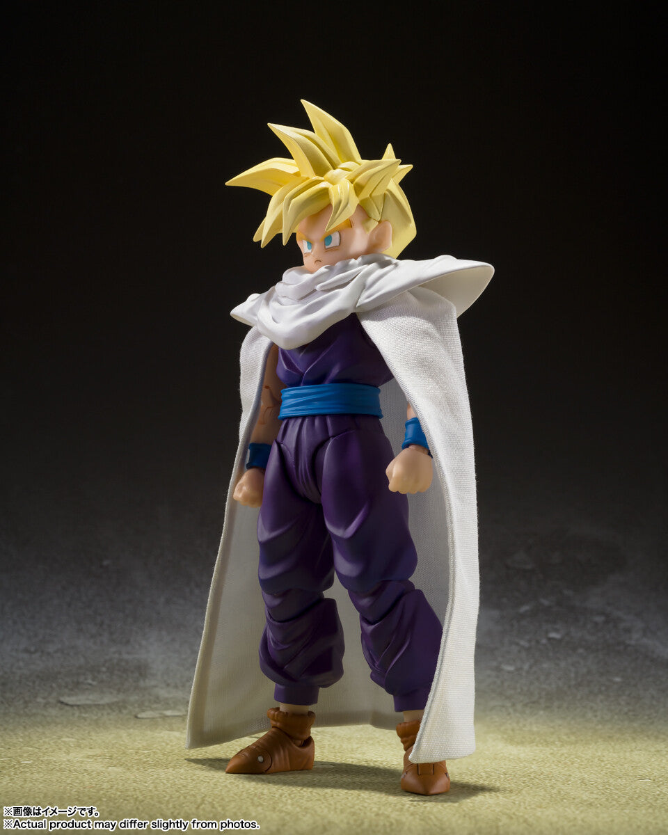 Dragon Ball Z - Son Gohan SSJ - S.H.Figuarts - The Fighter Who Surpassed Goku (Bandai Spirits), Franchise: Dragon Ball Z, Brand: Bandai Spirits, Release Date: 30. Apr 2024, Type: Action, Dimensions: H=110mm (4.29in), Store Name: Nippon Figures
