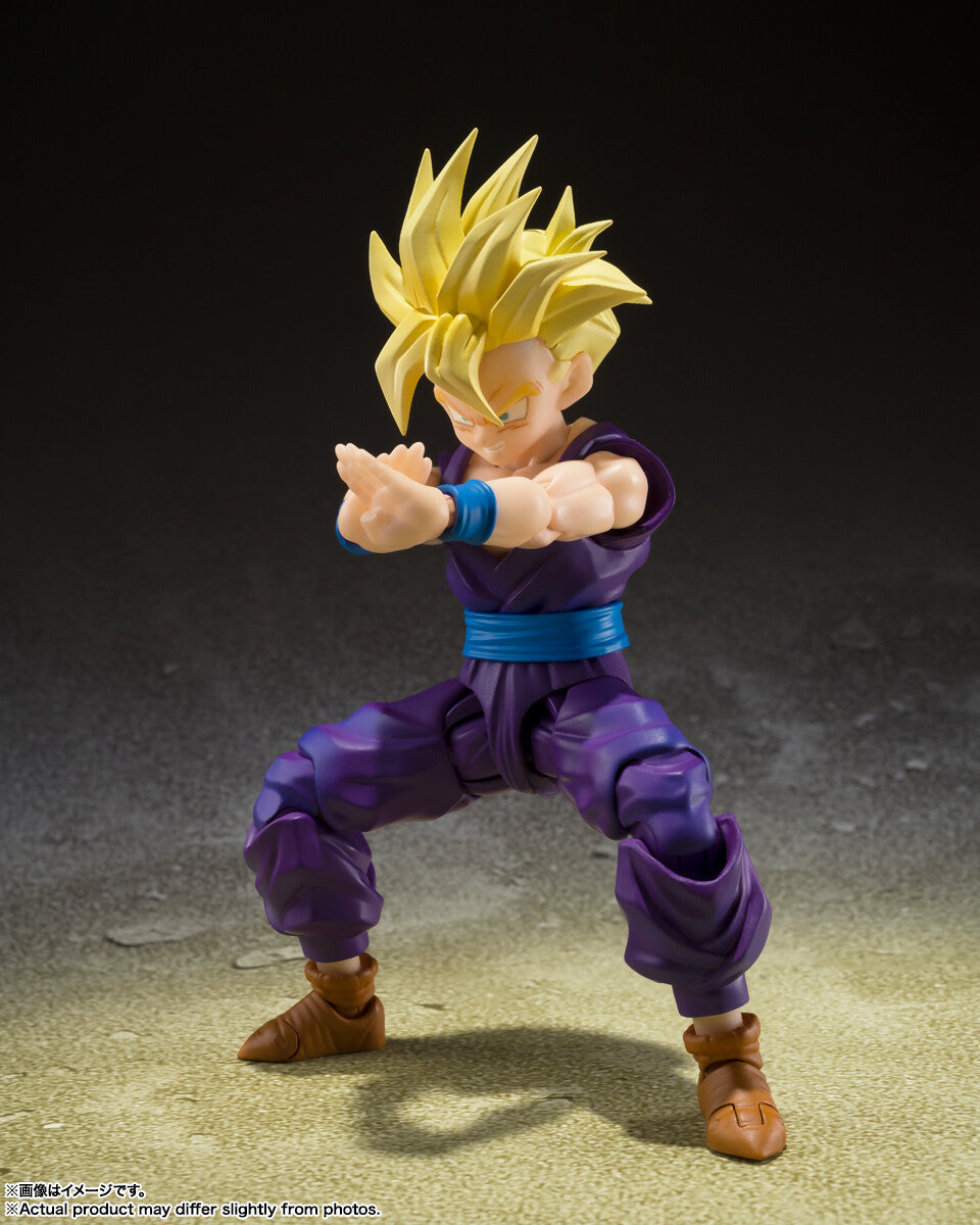 Dragon Ball Z - Son Gohan SSJ - S.H.Figuarts - The Fighter Who Surpassed Goku (Bandai Spirits), Franchise: Dragon Ball Z, Brand: Bandai Spirits, Release Date: 30. Apr 2024, Type: Action, Dimensions: H=110mm (4.29in), Store Name: Nippon Figures