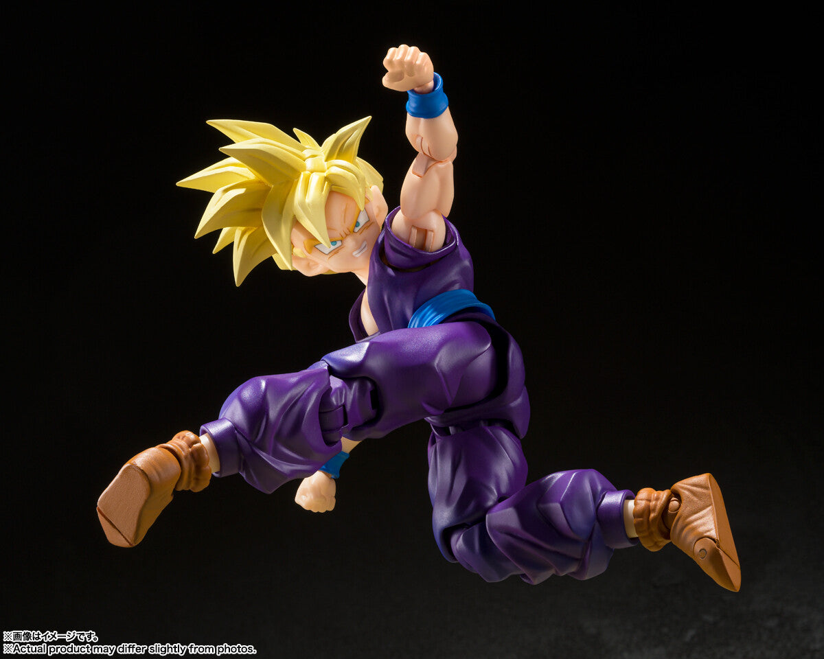 Dragon Ball Z - Son Gohan SSJ - S.H.Figuarts - The Fighter Who Surpassed Goku (Bandai Spirits), Franchise: Dragon Ball Z, Brand: Bandai Spirits, Release Date: 30. Apr 2024, Type: Action, Dimensions: H=110mm (4.29in), Store Name: Nippon Figures