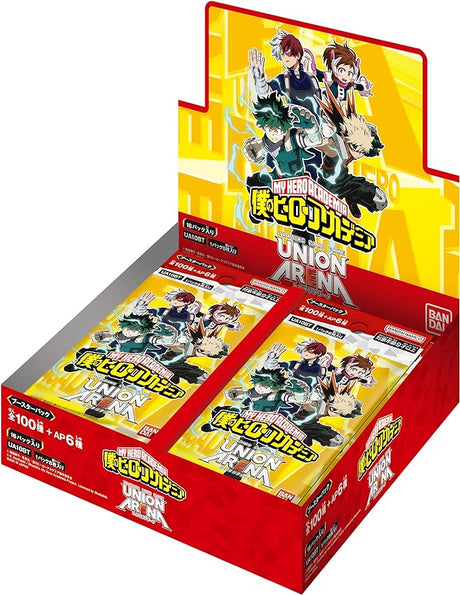 "My Hero Academia - Union Arena - Booster Box, Franchise: My Hero Academia, Brand: Union Arena, Release Date: 30 June 2023, Type: Trading Cards, Nippon Figures"