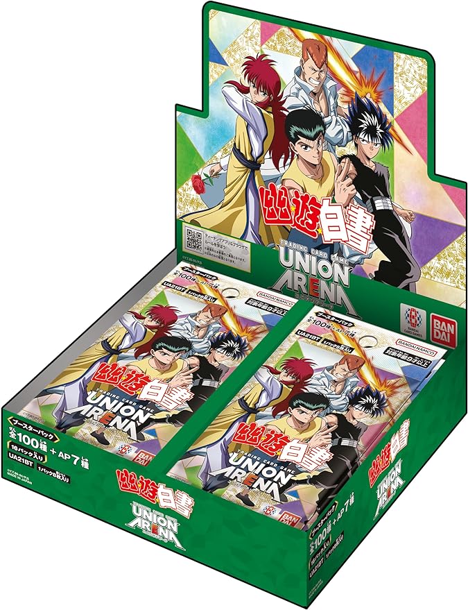 Yu Yu Hakusho - Union Arena - Booster Box, Franchise: Yu Yu Hakusho, Brand: Union Arena, Release Date: 26 April 2024, Type: Trading Cards, Nippon Figures