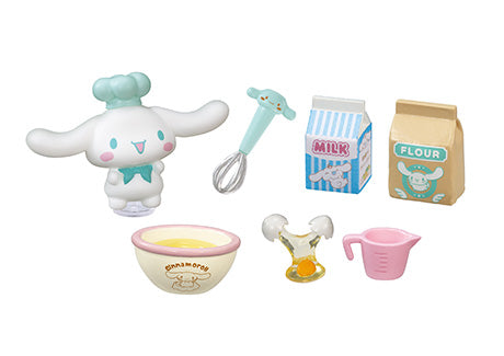 Sanrio - Exciting! Cinnamoroll Kitchen - Re-ment - Blind Box, Franchise: Sanrio, Brand: Re-ment, Release Date: 15th November 2021, Type: Blind Boxes, Box Dimensions: 11.5cm x 7cm x 5cm, Material: PVC, ABS, Number of types: 8 types, Store Name: Nippon Figures