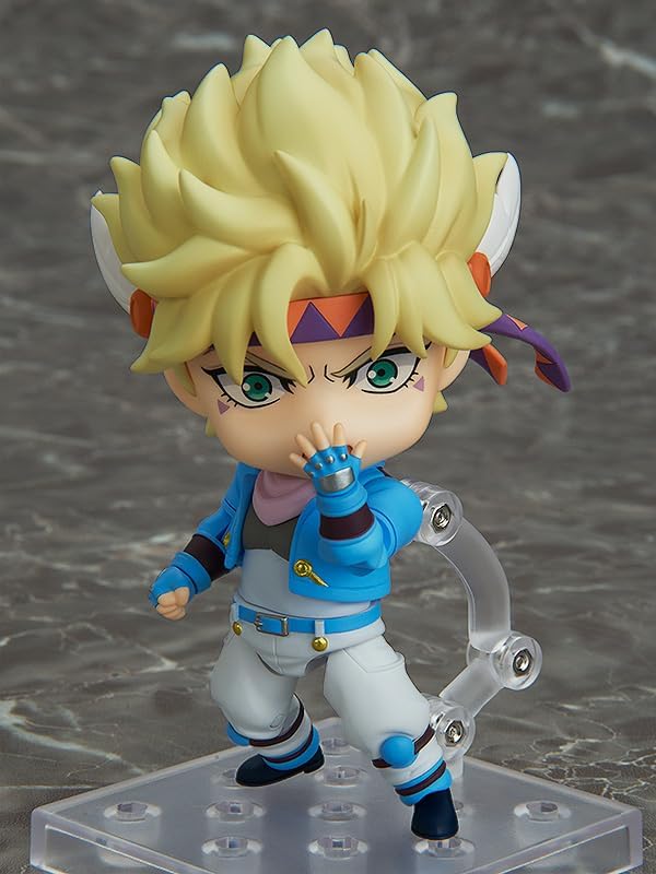 JoJo's Bizarre Adventure - Sentou Chouryuu - Caesar Anthonio Zeppeli - Nendoroid #1516 - 2024 Re-release (Good Smile Company, Medicos Entertainment), Franchise: JoJo's Bizarre Adventure, Release Date: 30. Jun 2024, Dimensions: H=100mm (3.9in), Nippon Figures