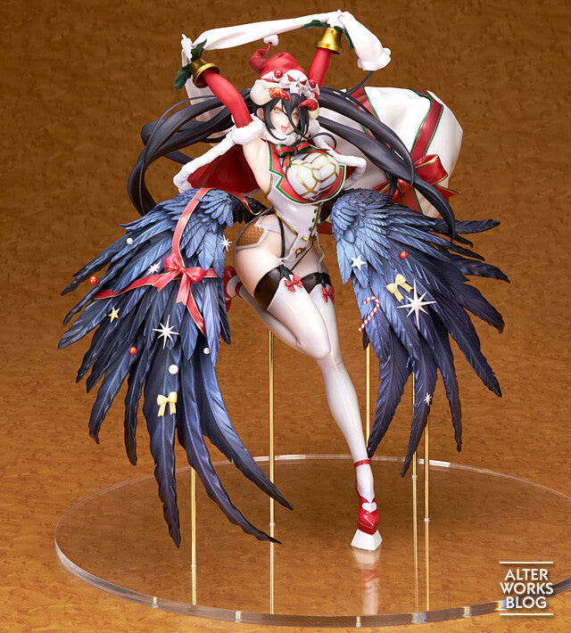 Overlord - Albedo - 1/8 - Pure White Santa Ver. (Alter), Franchise: Overlord, Brand: Alter, Release Date: 30. Nov 2024, Type: General, Dimensions: L=280mm (10.92in) H=270mm (10.53in, 1:1=2.16m), Scale: 1/8, Nippon Figures