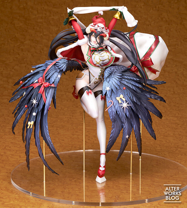 Overlord - Albedo - 1/8 - Pure White Santa Ver. (Alter), Franchise: Overlord, Brand: Alter, Release Date: 30. Nov 2024, Type: General, Dimensions: L=280mm (10.92in) H=270mm (10.53in, 1:1=2.16m), Scale: 1/8, Nippon Figures