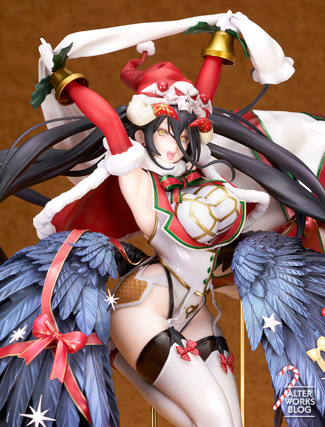 Overlord - Albedo - 1/8 - Pure White Santa Ver. (Alter), Franchise: Overlord, Brand: Alter, Release Date: 30. Nov 2024, Type: General, Dimensions: L=280mm (10.92in) H=270mm (10.53in, 1:1=2.16m), Scale: 1/8, Nippon Figures