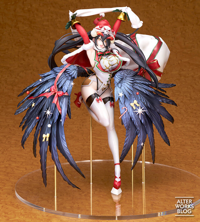 Overlord - Albedo - 1/8 - Pure White Santa Ver. (Alter), Franchise: Overlord, Brand: Alter, Release Date: 30. Nov 2024, Type: General, Dimensions: L=280mm (10.92in) H=270mm (10.53in, 1:1=2.16m), Scale: 1/8, Nippon Figures